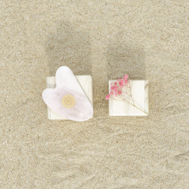 Quarzo rosa Gua Sha
