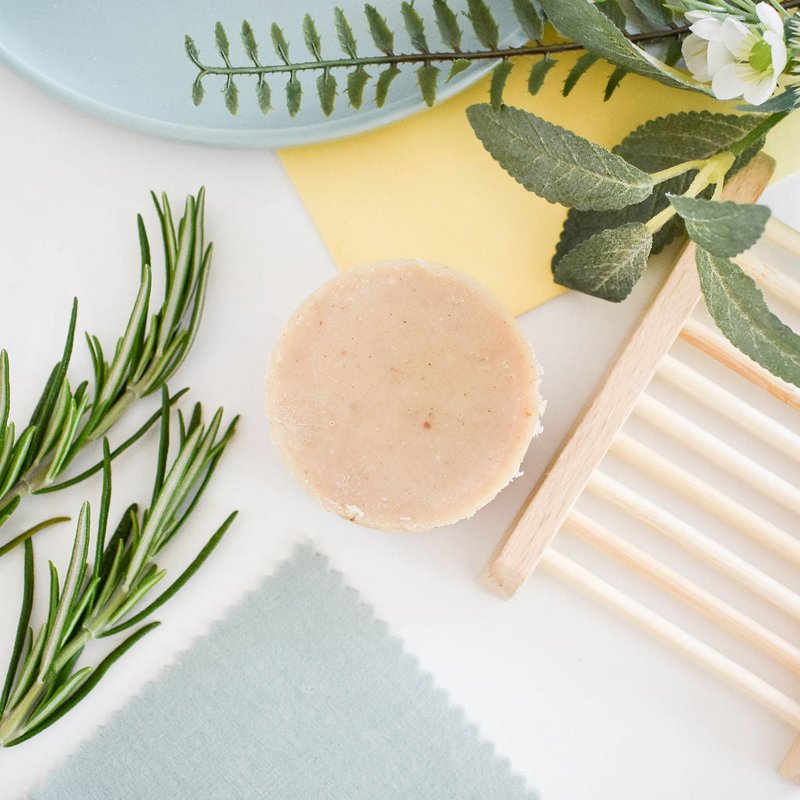 Rosemary & Lime Shampoo Bar | Naturlig hårvask til alle hårtyper | Vegansk, plastikfri hårpleje