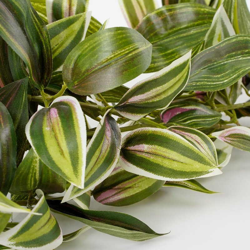Kunst hangplant Tradescantia Groen