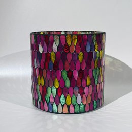 Bunte Wonderlight-Kerzen / Kerzenhalter