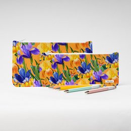 PETITE ORCHID Tyvek® penalhus med lynlås