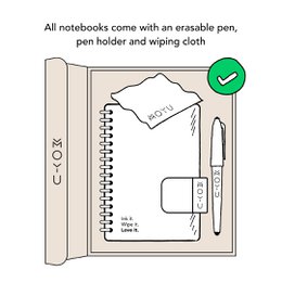 MOYU Erasable Notebook A5 - Flamingo Desert