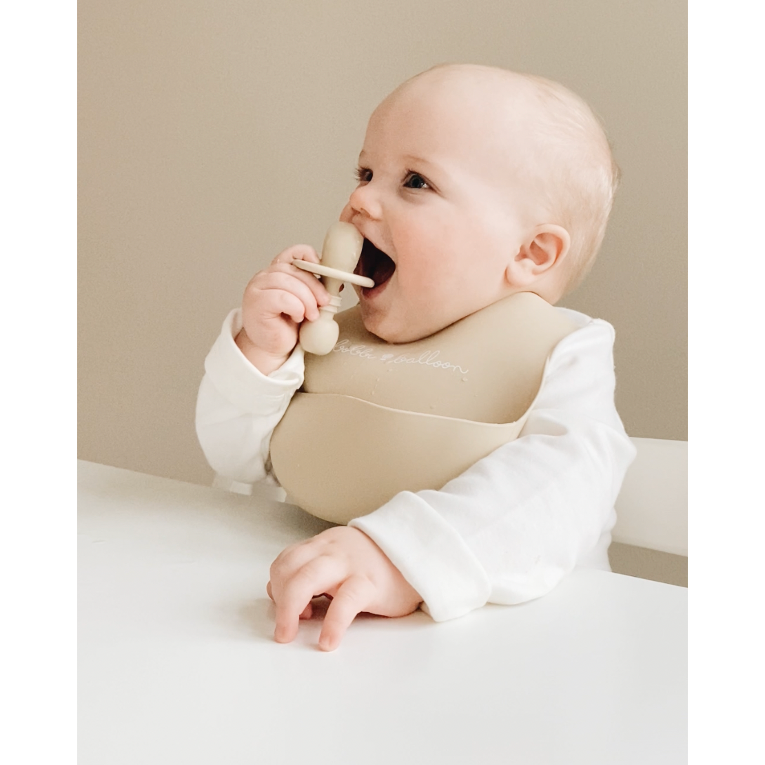 Silicone Cutlery Set - Oyster Beige