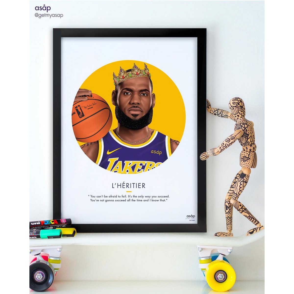 Poster "THE HEIR" 30x40cm