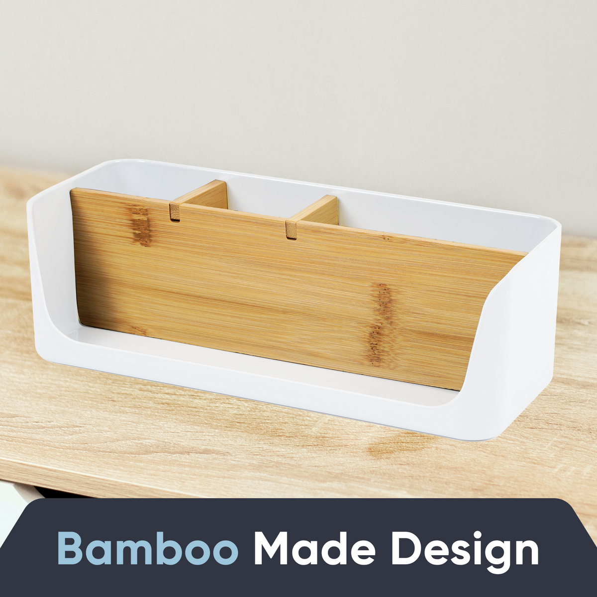 ECO Schreibtisch Organizer | Tisch- Büro- Kosmetik- Organizer | Handy & Tablet Halterung