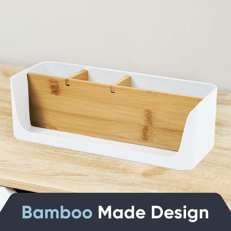 ECO Schreibtisch Organizer | Tisch- Büro- Kosmetik- Organizer | Handy & Tablet Halterung