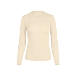 Maglia da donna Merino 160 a maniche lunghe naturale