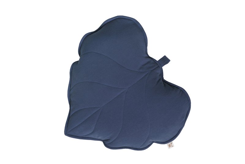 BLATTKISSEN DUNKELBLAU