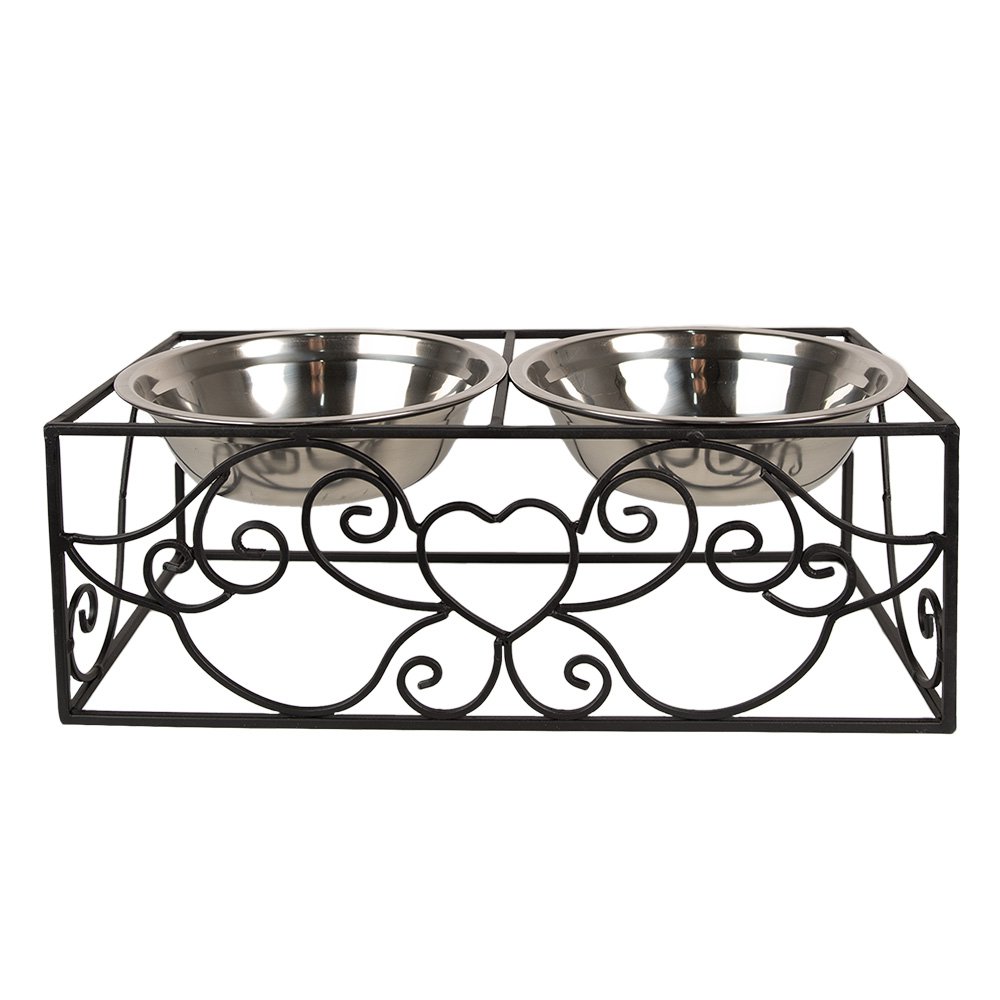Tierfutternapf 34x17x13 cm / 2x500 ml
