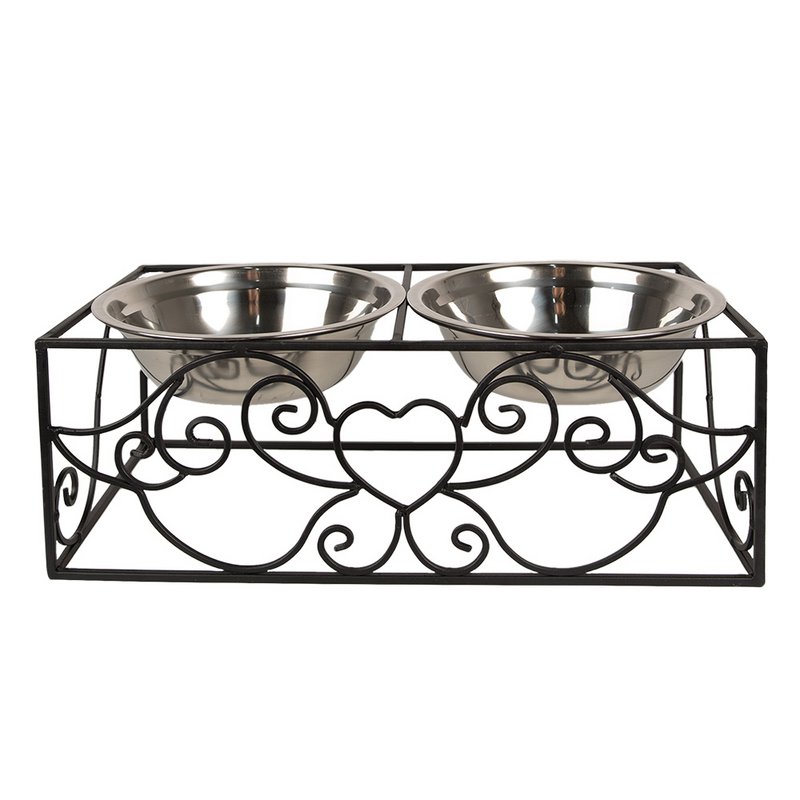Tierfutternapf 34x17x13 cm / 2x500 ml