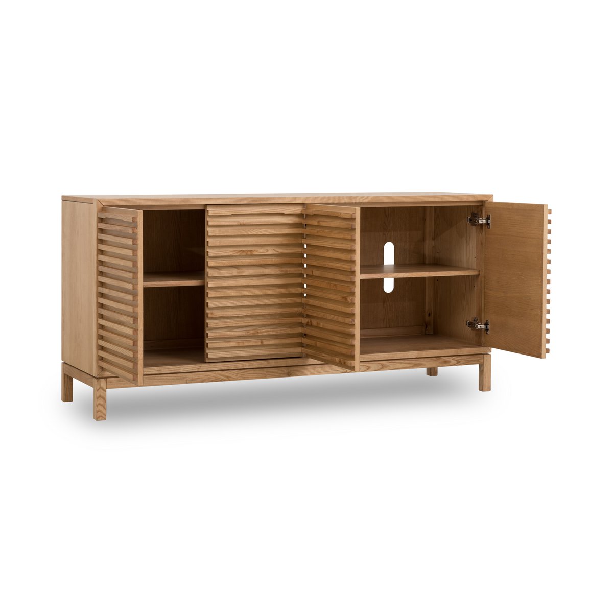 Credenza a quattro ante Tanner in lino