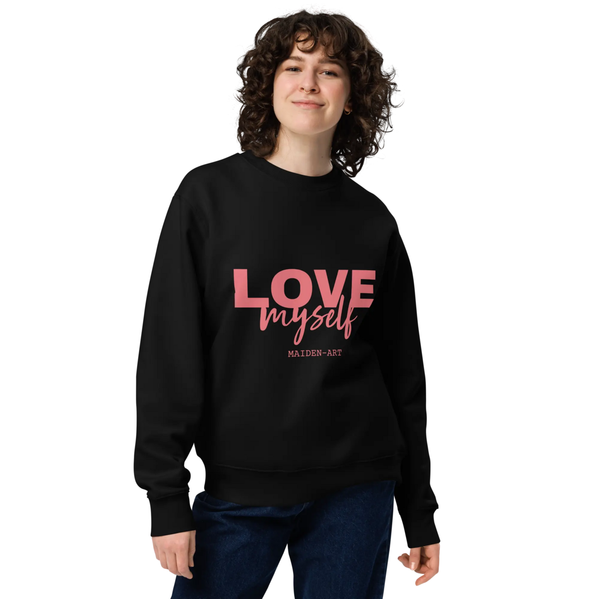 LOVE Myself Unisex øko sweatshirt