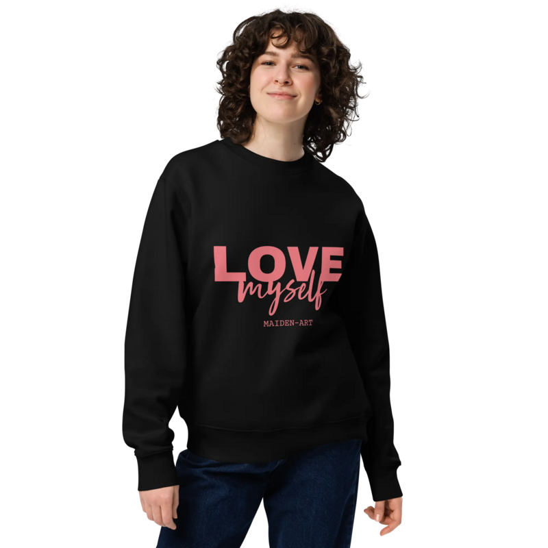 LOVE Myself Unisex øko sweatshirt