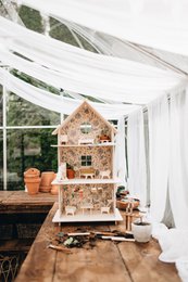 Wooden furnitures for dollhouse, Miniature furnitures