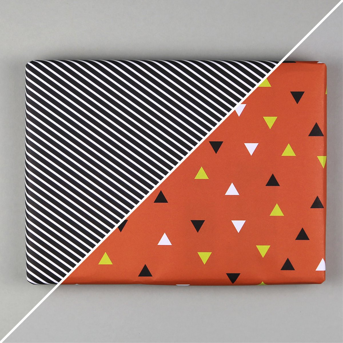 Geschenkpapier Dreiecke Quinn