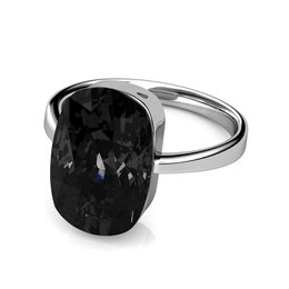 Bague Classic - ArgentÃ© et Noir