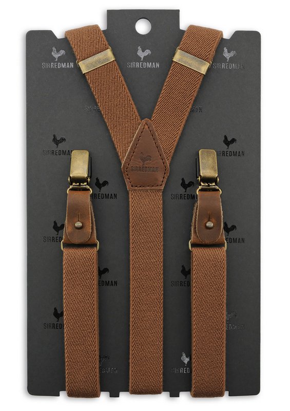 Bretelles Sir Redman Breloque Chocolat
