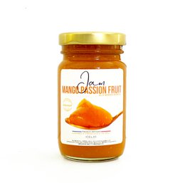 Mango passionsfrugtsyltetøj 120 ml - Naturlig, håndværksmæssig smørbar frugt - Bevar smørekrukke