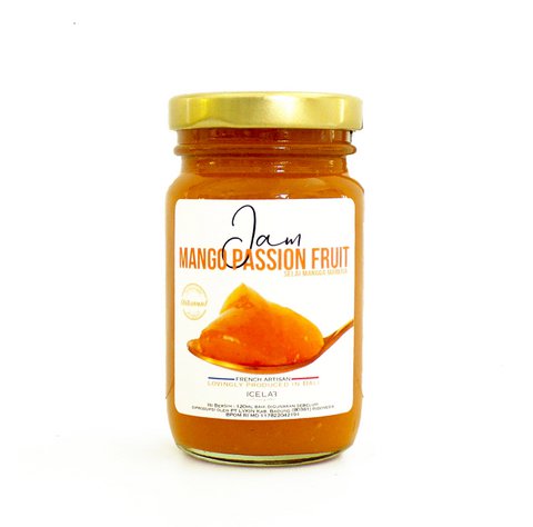 Mango Passievrucht Jam 120ml - Natuurlijk Ambachtelijk Smeerbaar Fruit - Geconserveerde Smeerpot