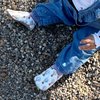 Babyschuhe - Luftballons