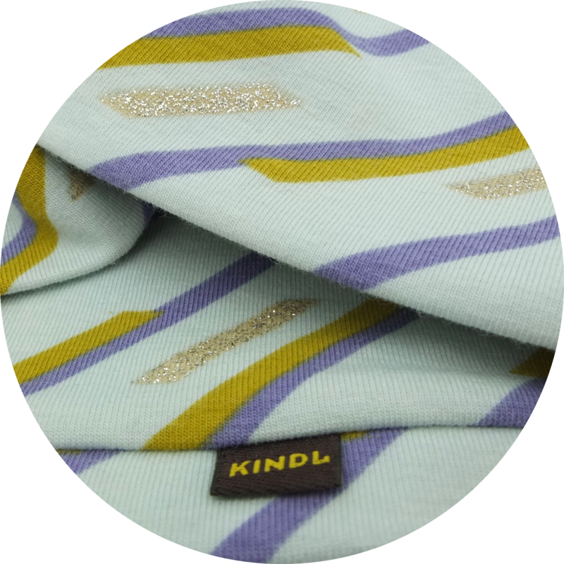 Stirnband Sommer Accessoire Streifen Cotton Jersey