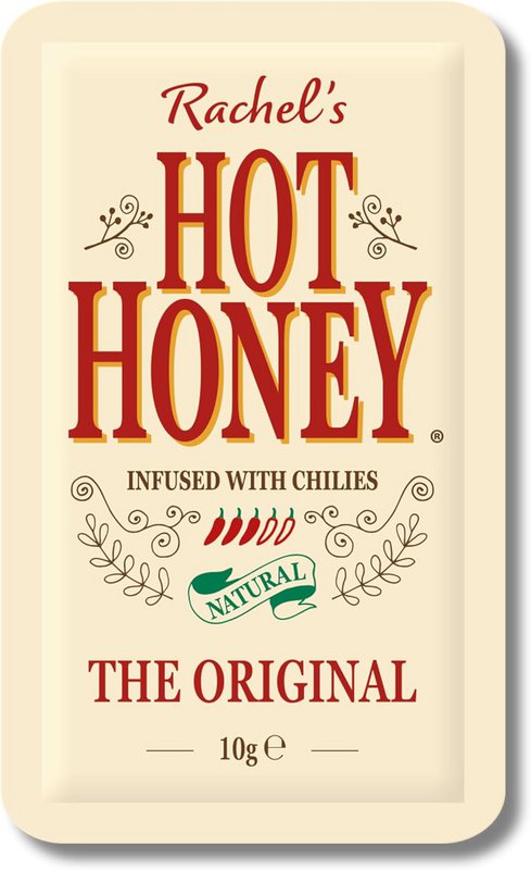 Rachel's Hot Honey ® - 10 g ENKEL-DOS PÅSE