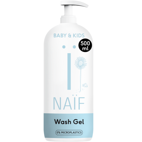 NaĂŻf Reinigende Wasgel voor Baby & Kids 500ML bottle