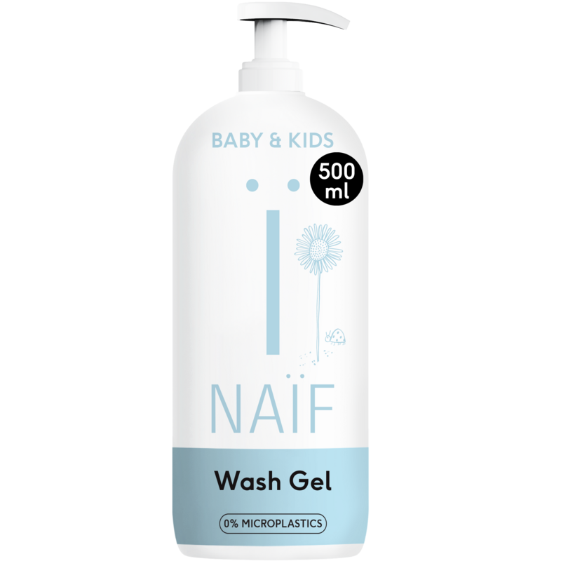 Naïf Reinigende Wasgel voor Baby & Kids 500ML bottle