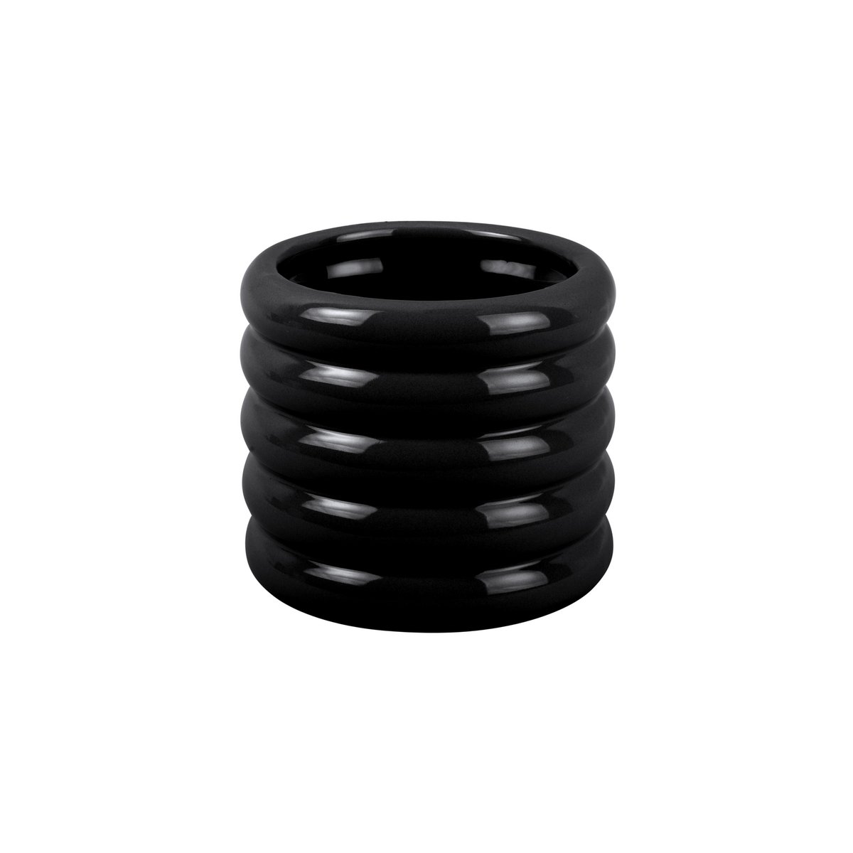Plant Pot Bobbly Glazed Small