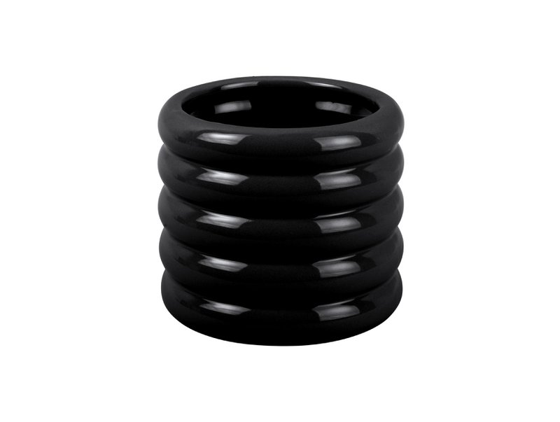 Plant Pot Bobbly Glazed Small