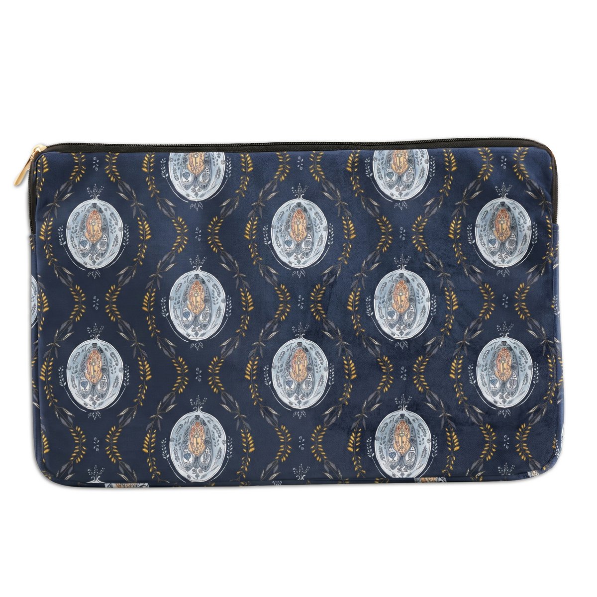 Laptop sleeve - 33x23 cm - SUZANNE - Navy