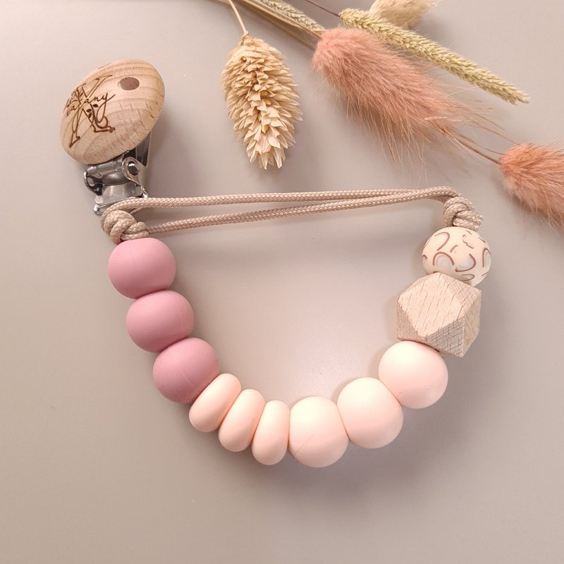 Cordoncino per ciuccio Rose