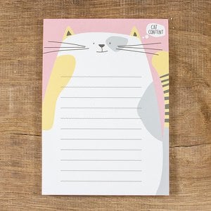 Notepad Cat Content