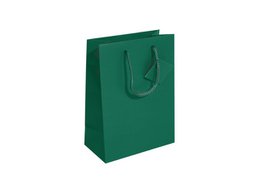 Cadeautas Sigel Medium, opaal groen, matte lak, cadeaukaartje, papier, 157 g,