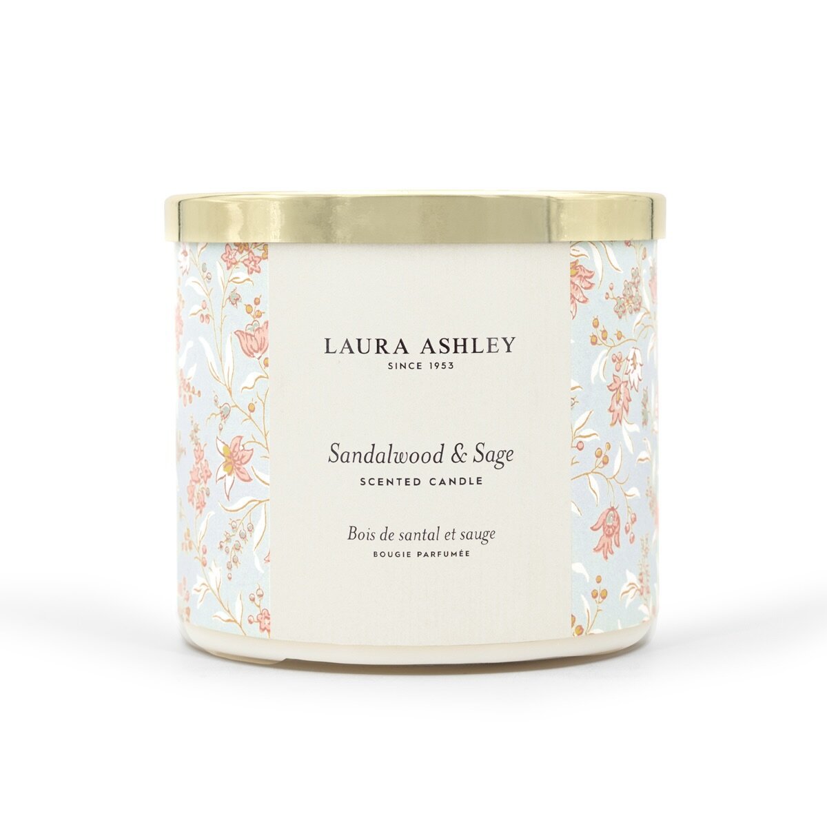 Scented candle Laura Ashley Sandalwood & Sage - 400g