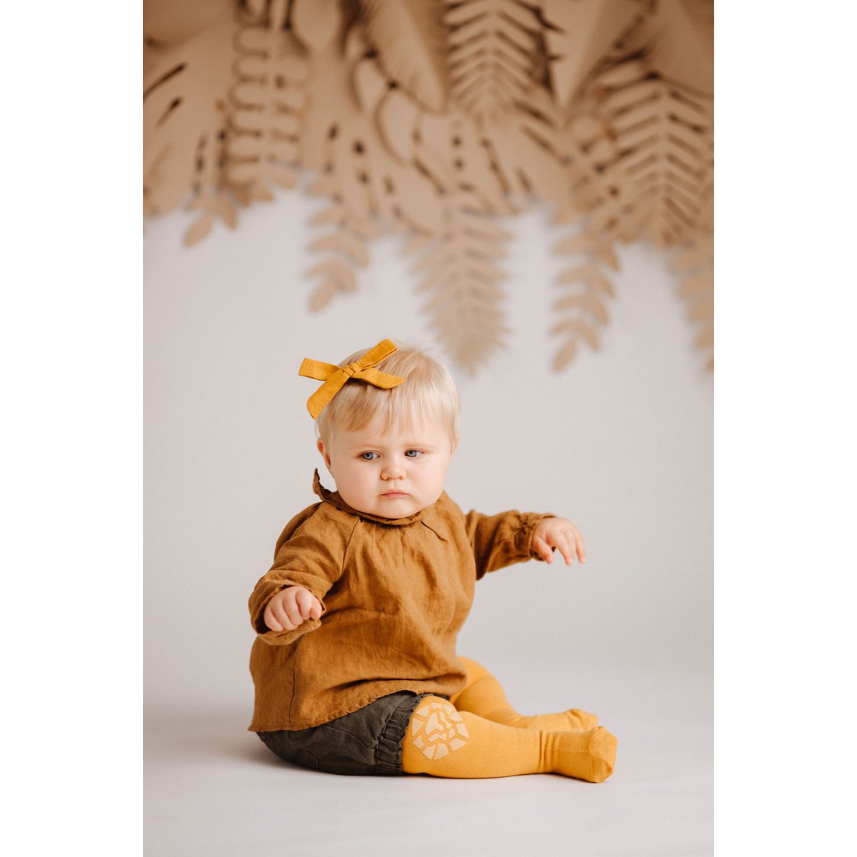 Baby Crawling tights "Zoo adventure"