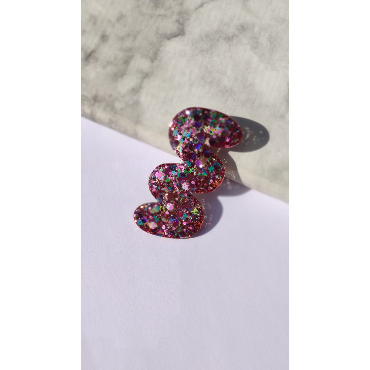 PACK DE MÉLANGE DE GLITTER SQUIGGLE - AVEC PRÉSENTOIR EN BOIS GRATUIT