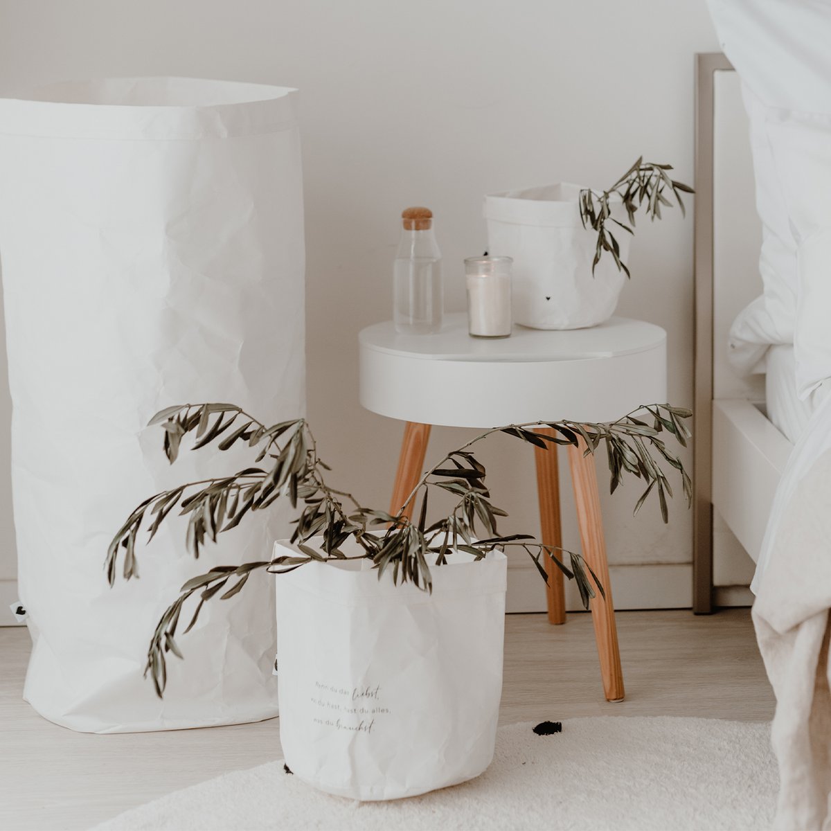 Paperbag 78cm biały (zestaw = 6 sztuk)