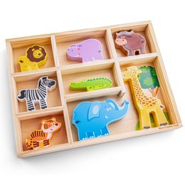 Safari Dieren in Box