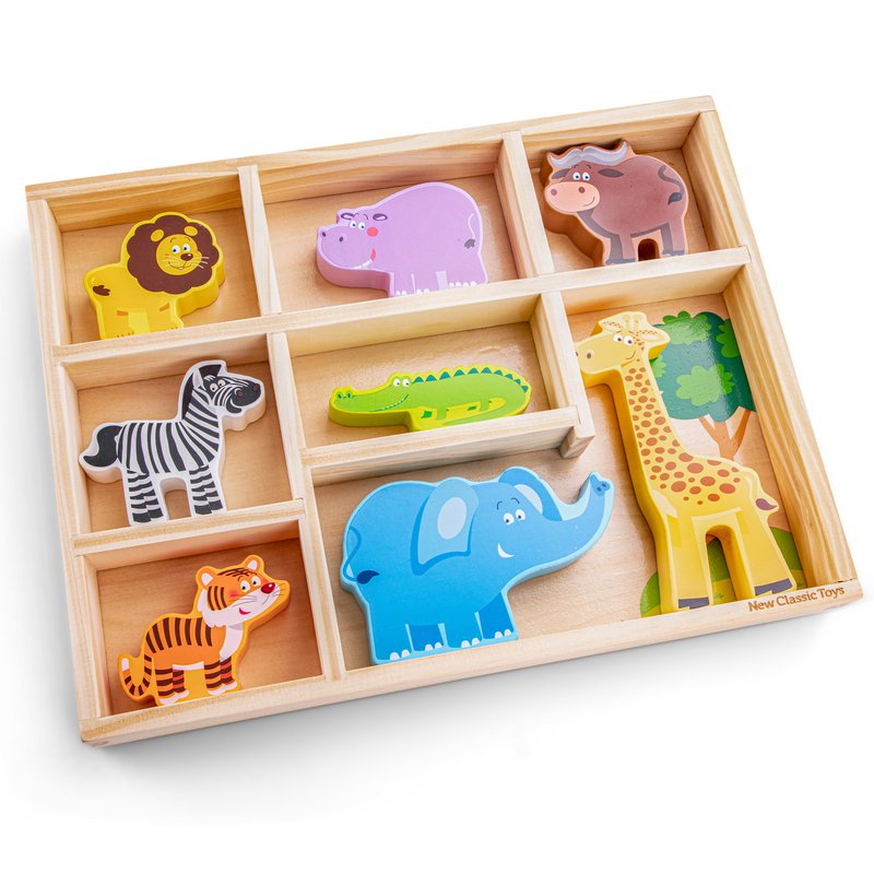 Safari Dieren in Box