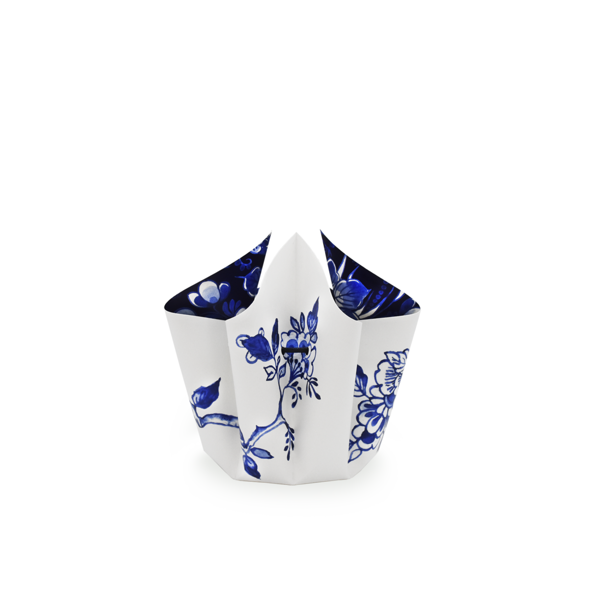 Hendrik 'Klappvase / Bogenvase Small' Delft Blue NO3 '