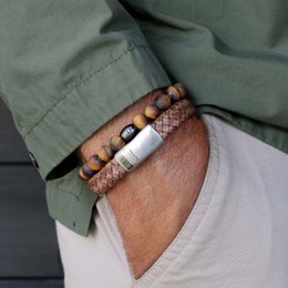 Men's Bracelets Set 'Tiger Tone'