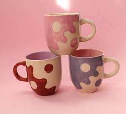 Tazza in ceramica fatta a mano Yin Yang