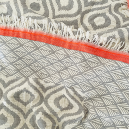 Plaid Hamam Jacquard 'Maggio' 170x130 cm