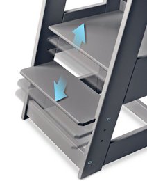 Wieża edukacyjna tiSsi® FELIX buk SZARY