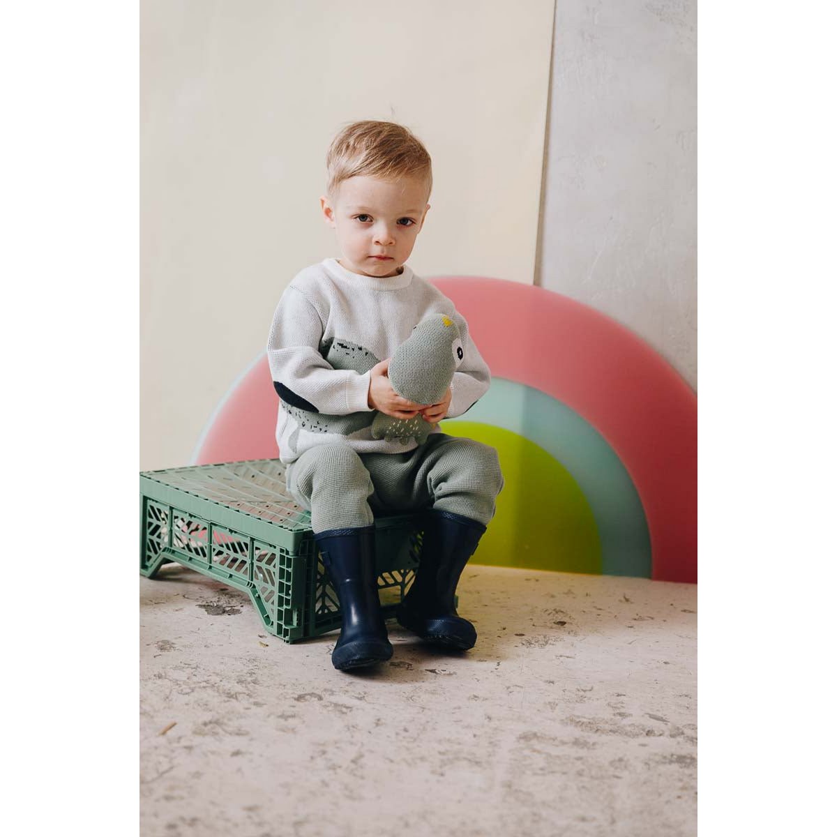 Biologische legging Pistache