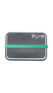 Pura lunchbox small + silicone band moss