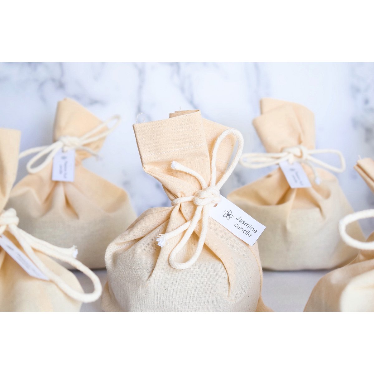 Candle Jasmine scent | 45h of Aromatic candle