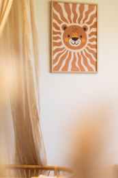 Plakat børneværelse - Lion Lio