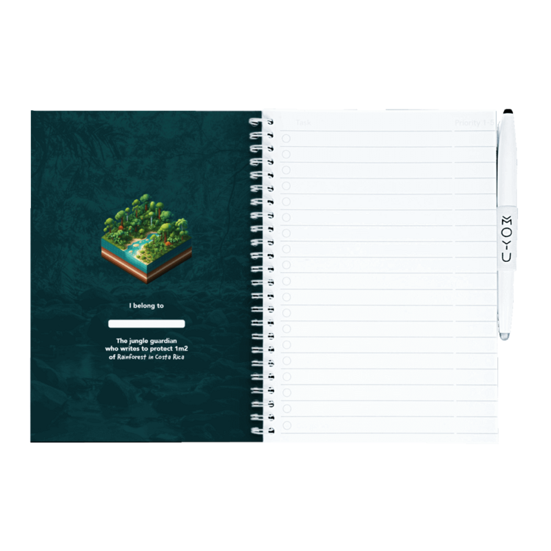 Erasable Notebook A5 - Furry Sloth